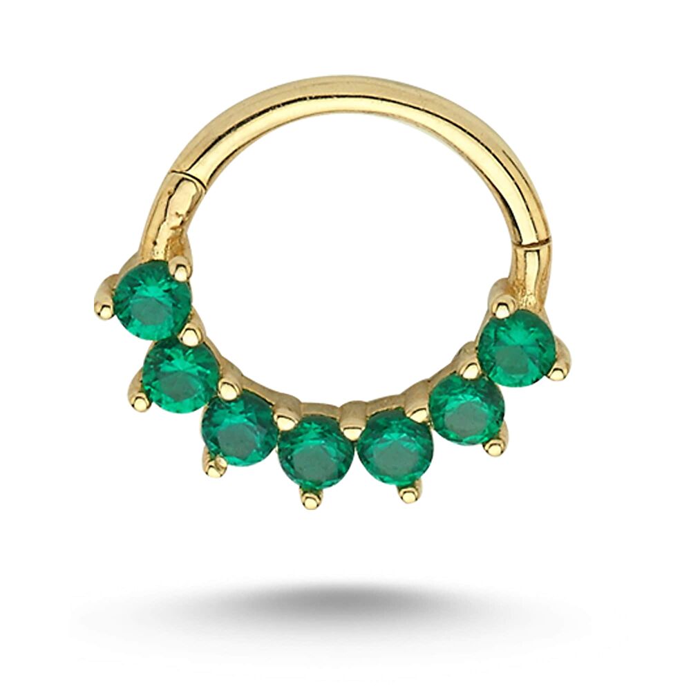 Zümrüt Halka Piercing - 140637