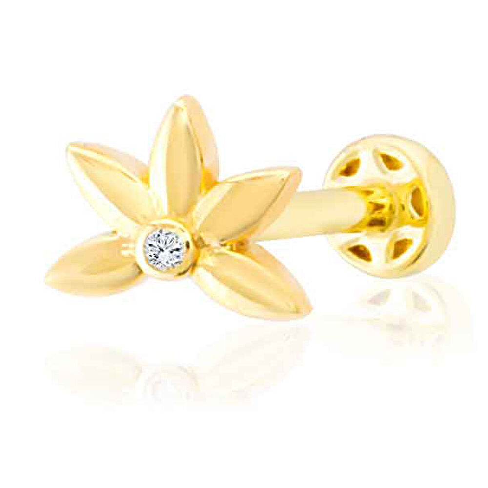 Altın Tragus Küpe - 0001791