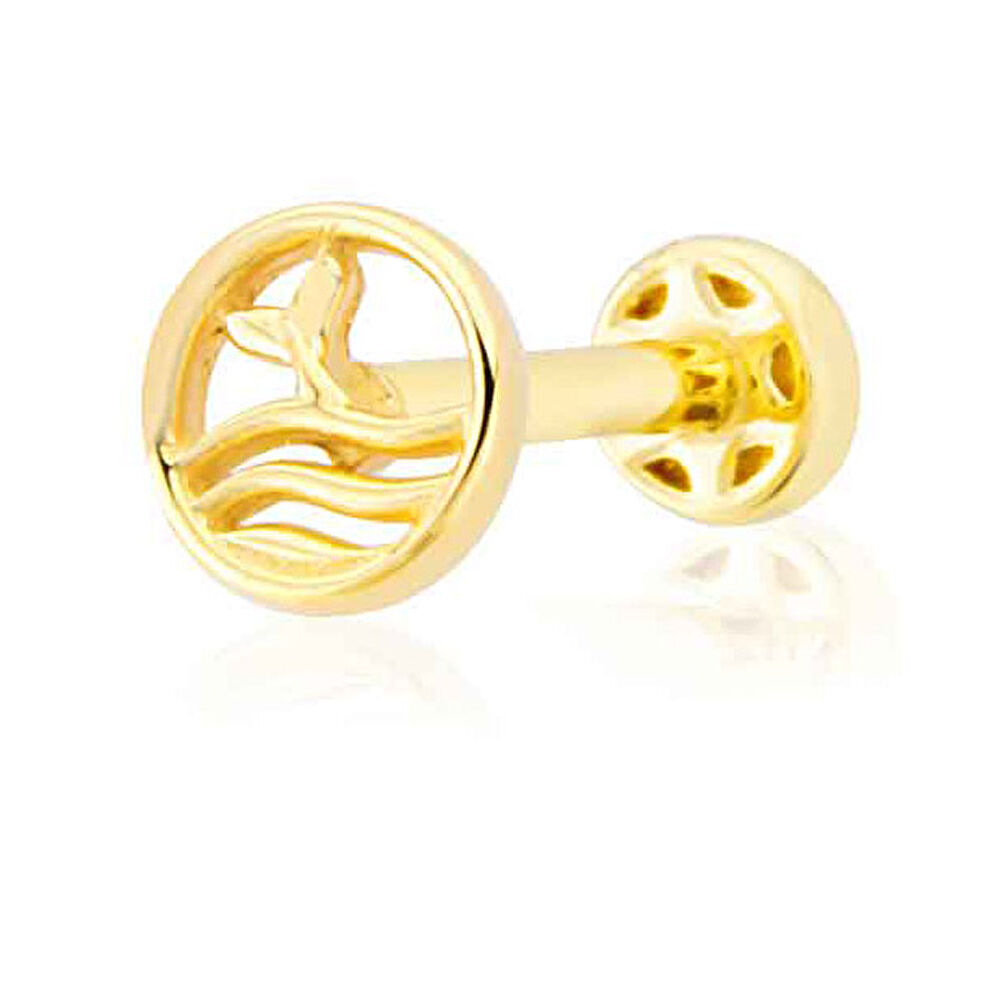 Altın Tragus  Küpe - 0001816