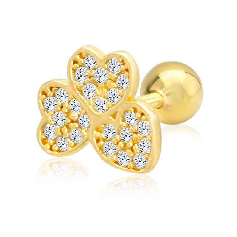 Altın Tragus  Küpe - 0001823