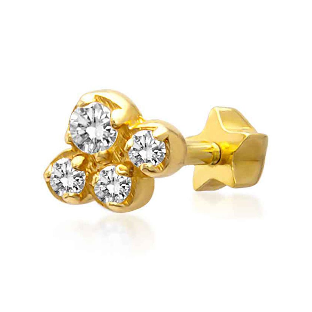 Altın Tragus  Küpe - 0001836