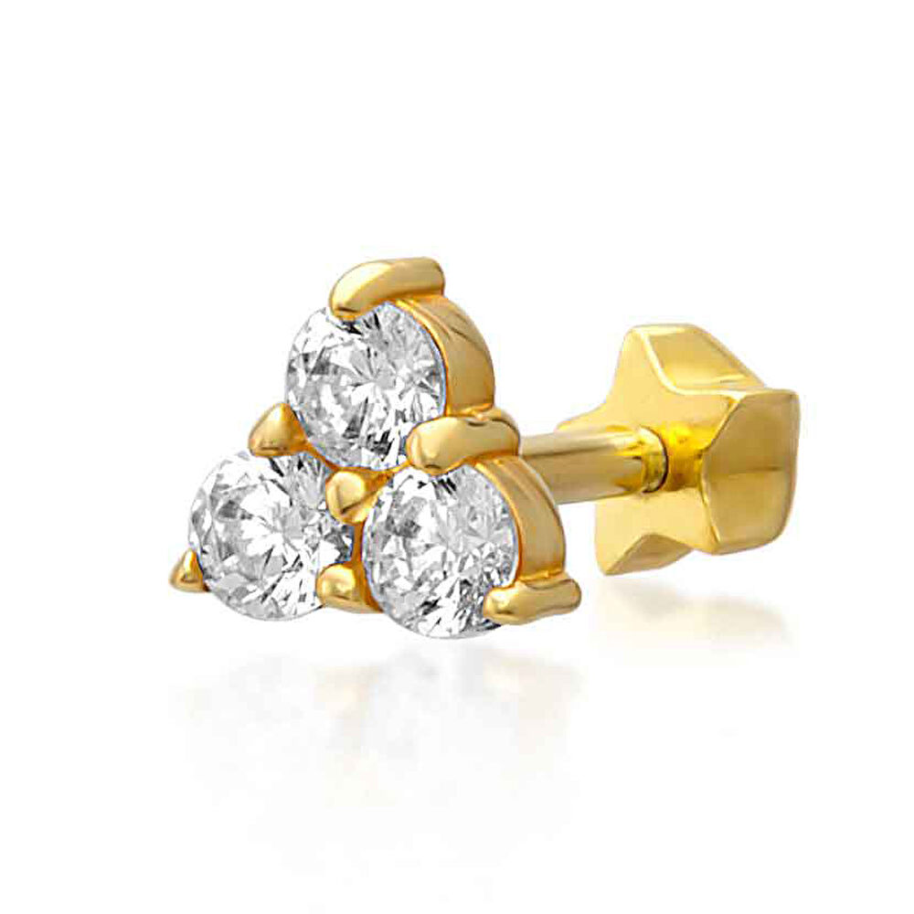 Altın Tragus  Küpe - 0001840
