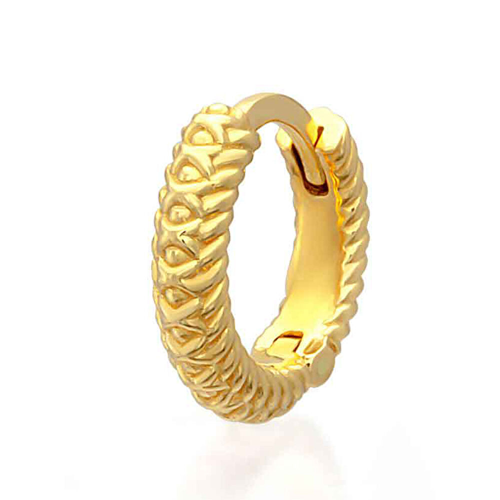 Altın Tragus  Halka Küpe - 0001848