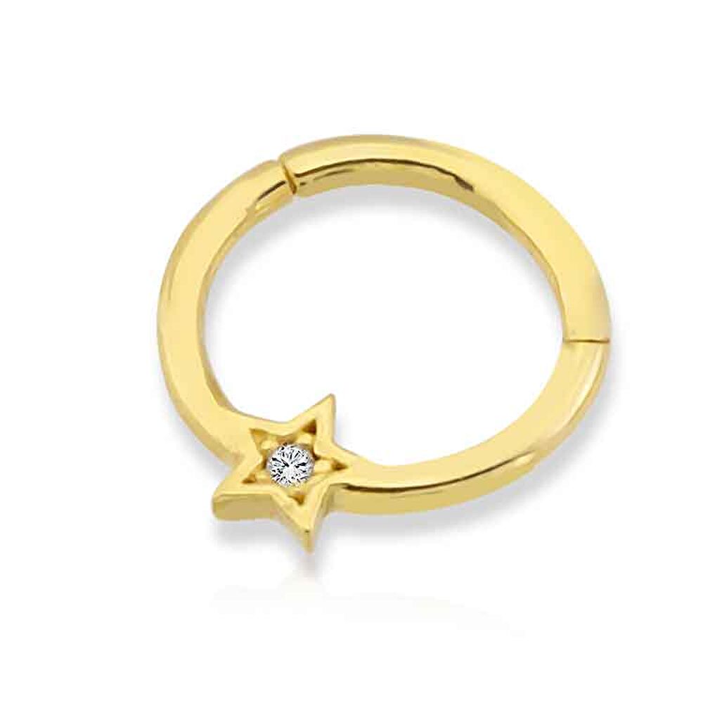 Yıldız Detaylı Piercing - 0001919