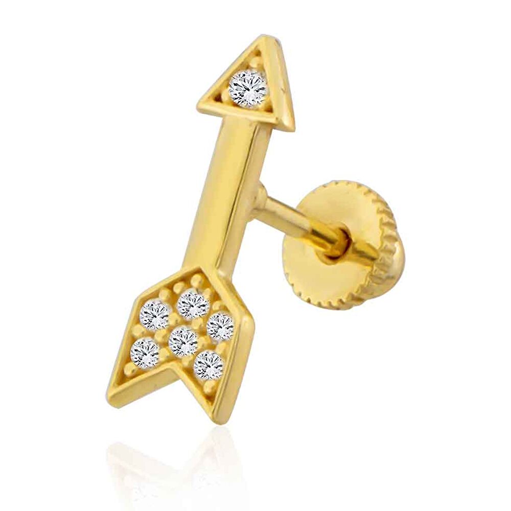 Ok Figürlü Tragus Küpe - 0001924