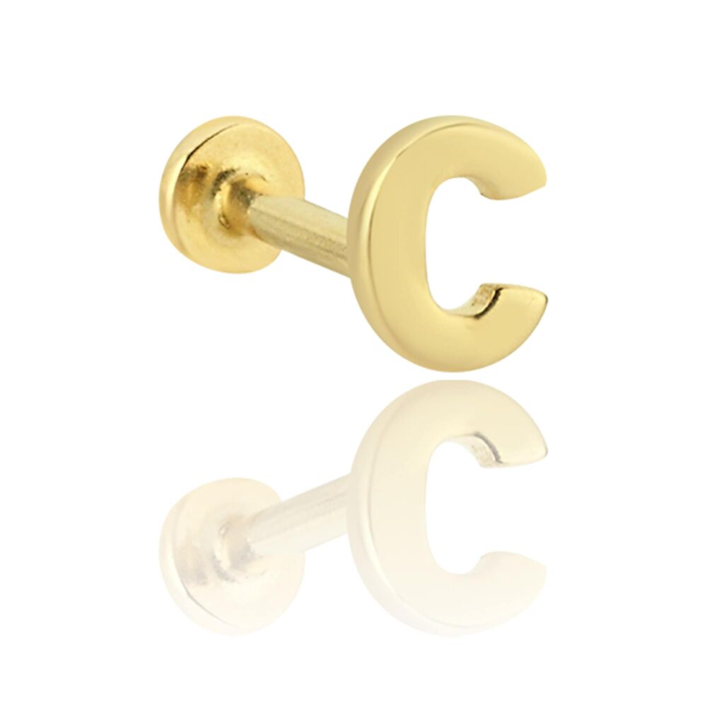 C Harfli Piercing - 2753