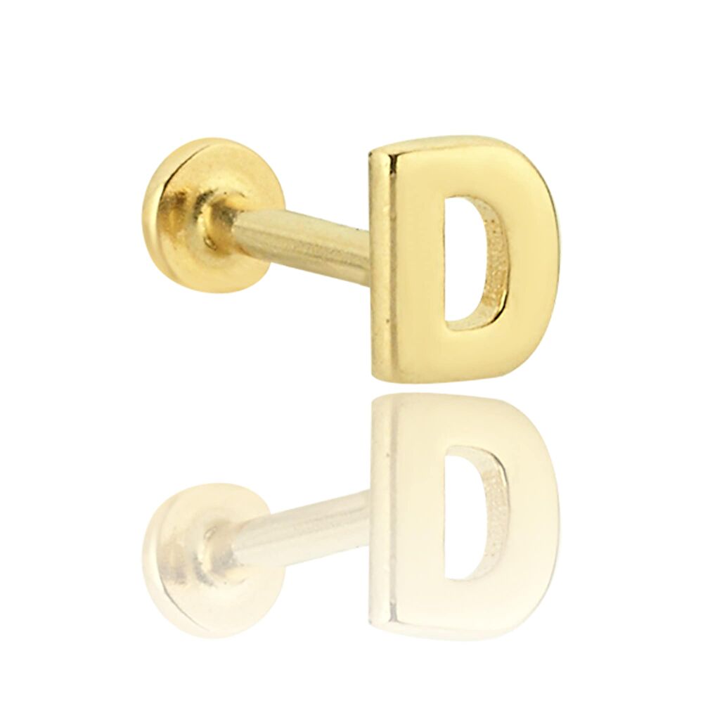 D Harfli Piercing - 2754