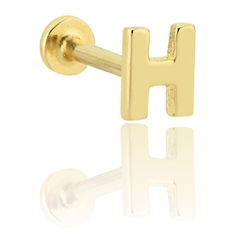 H Harfli Piercing - 2758
