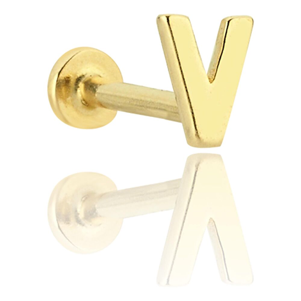 V Harfli Piercing - 2772