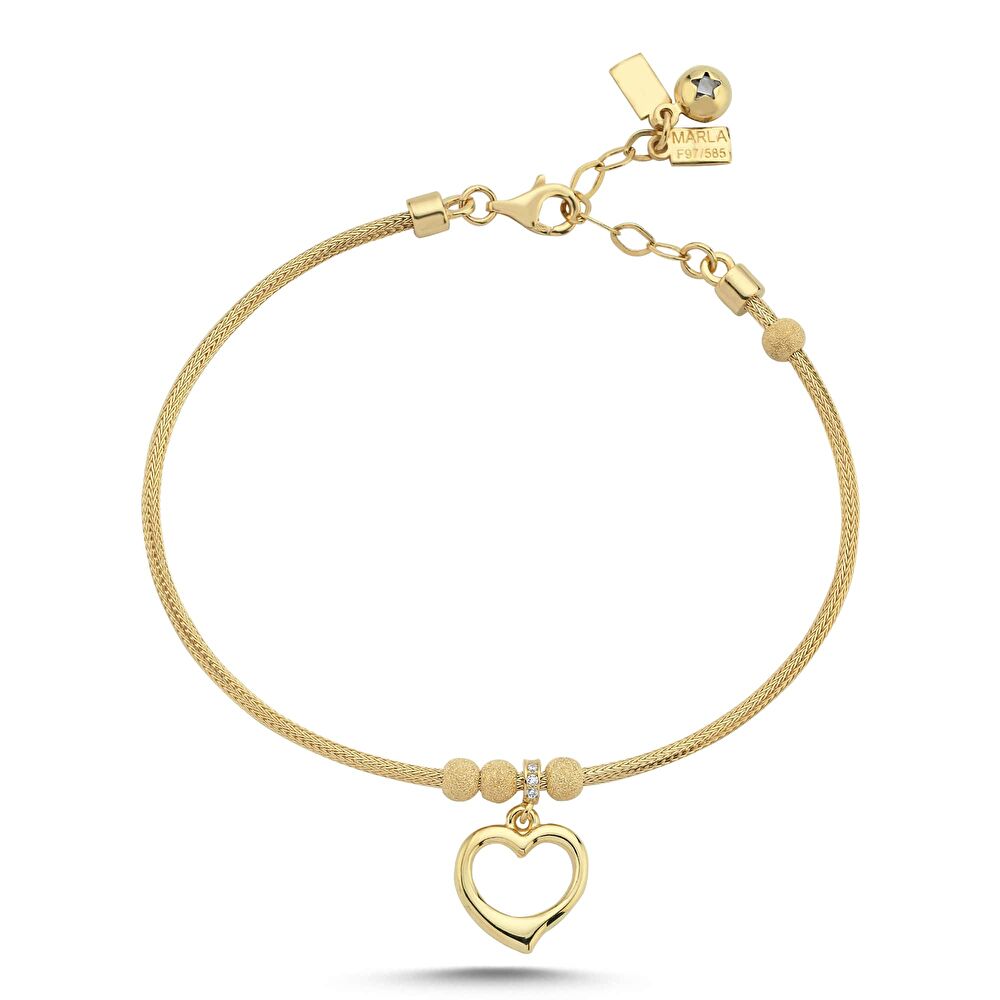 Charmlı Altın İkili Set - 3068