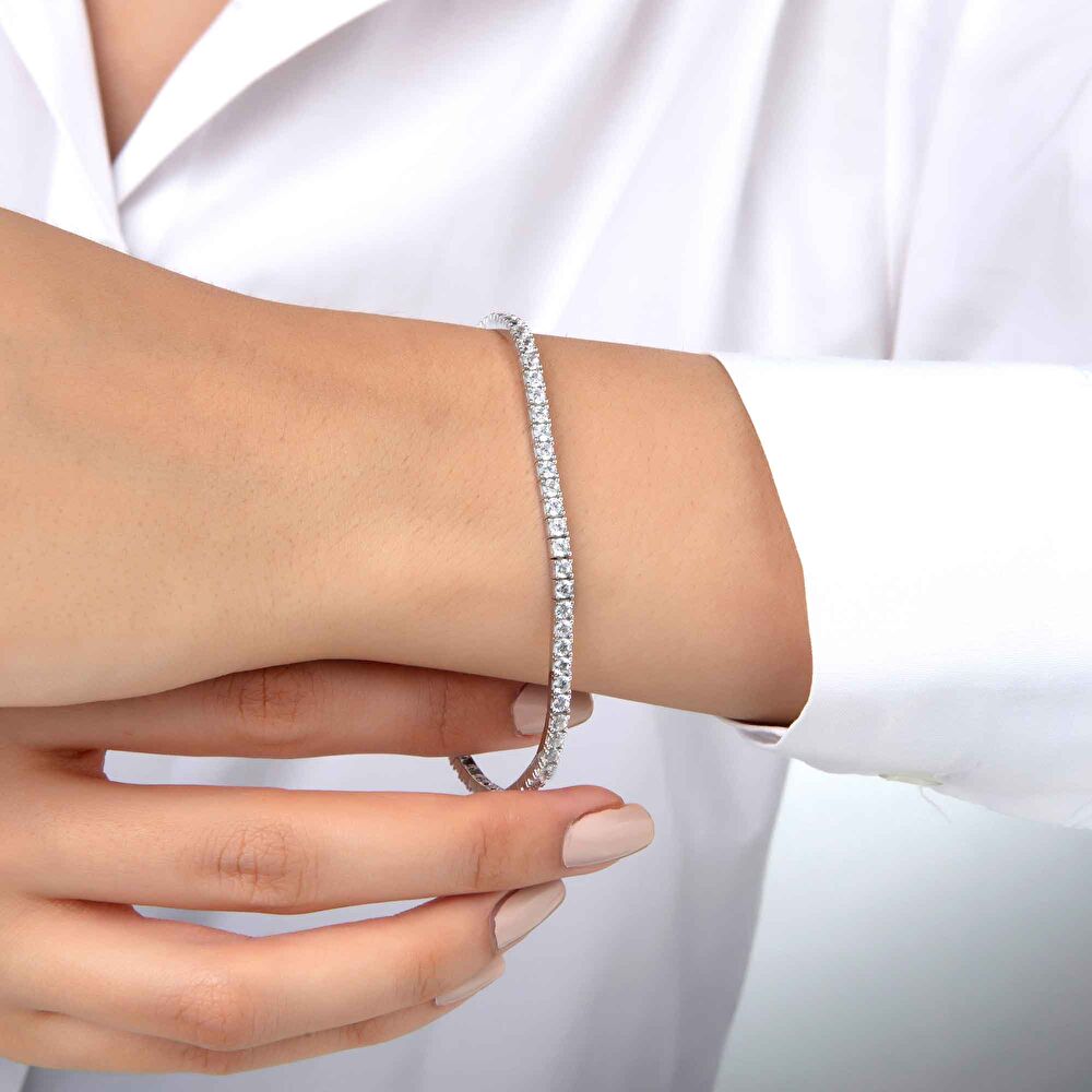 Beyaz Altın Suyolu 3 mm