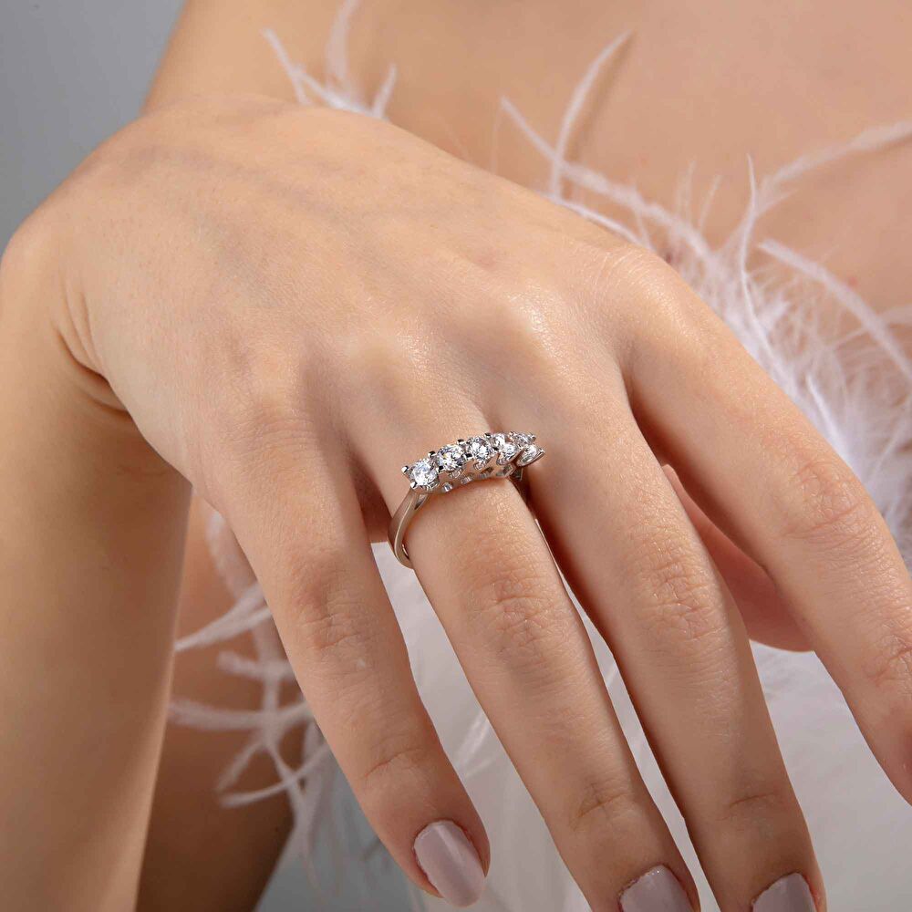 Pırlanta Beştaş Yüzük 0.40 ct