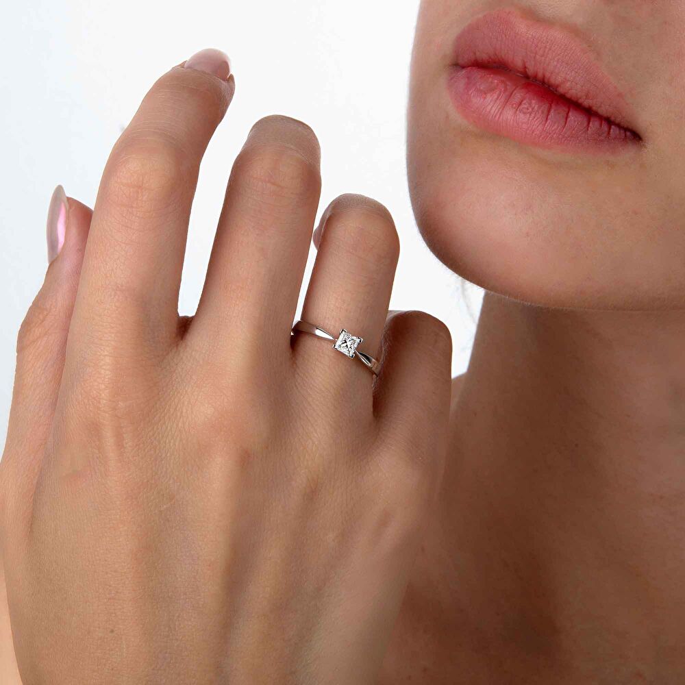 Pırlanta Tektaş Yüzükler 0.20 ct