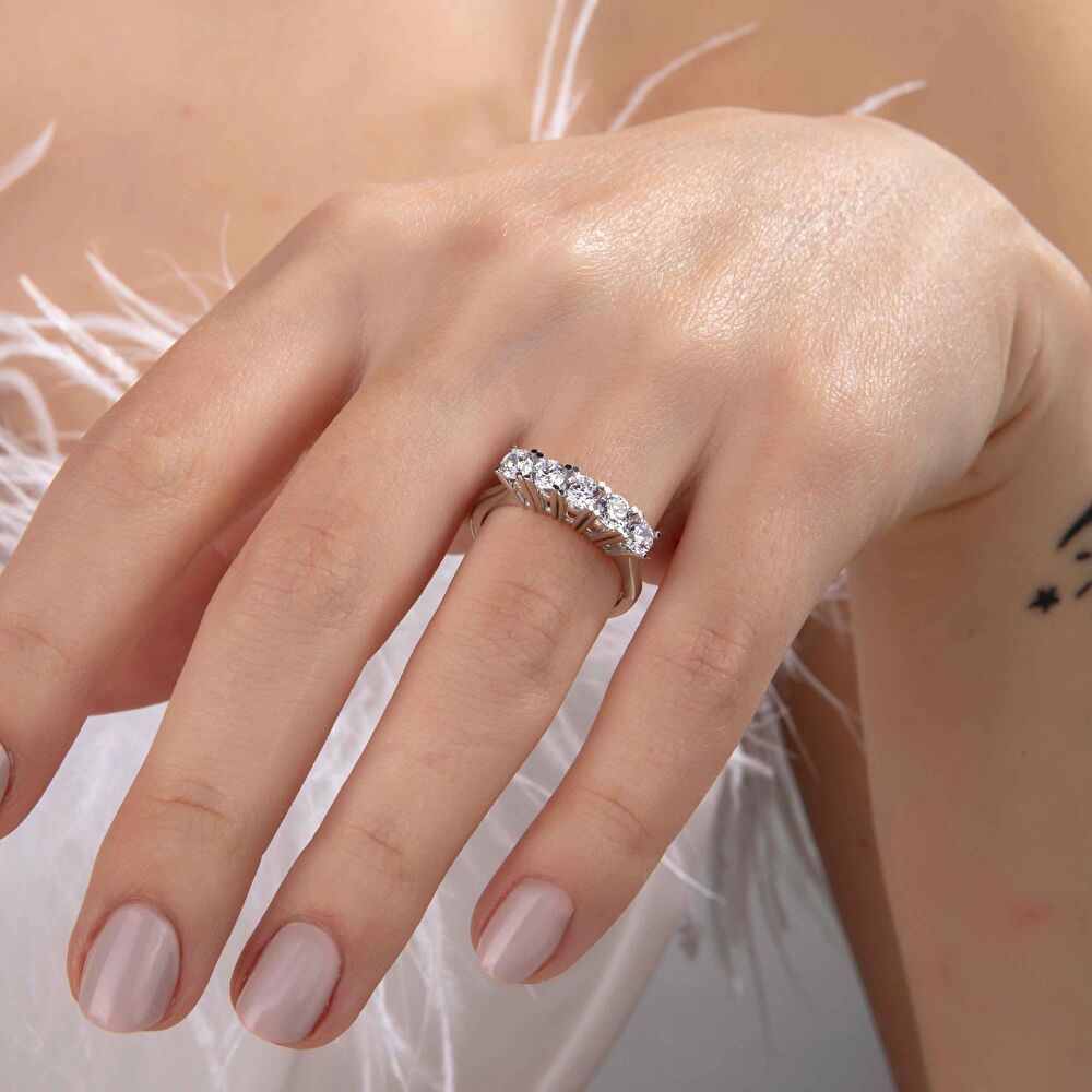 Pırlanta Beştaş Yüzük 0.32 ct - 230623-028