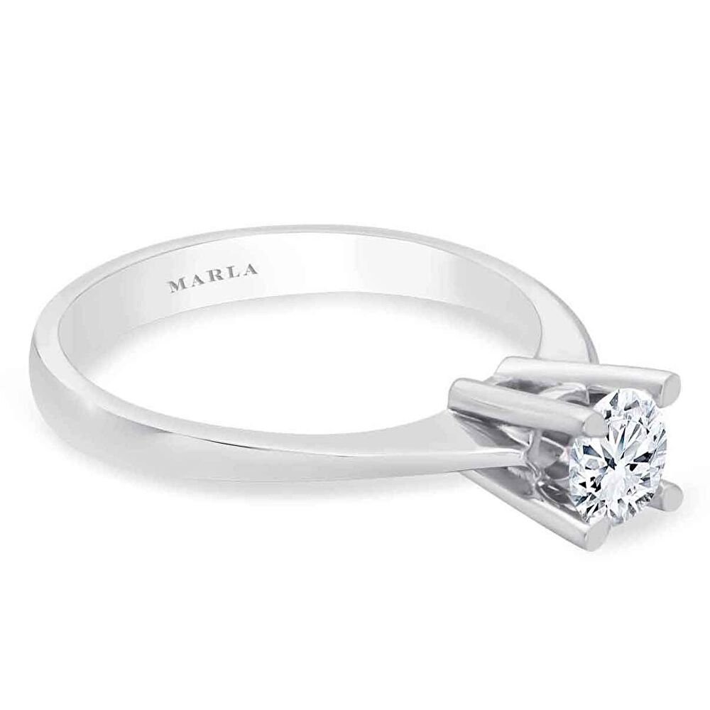 Pırlanta Tektaş Yüzük 0.45 Ct. - 230623-039