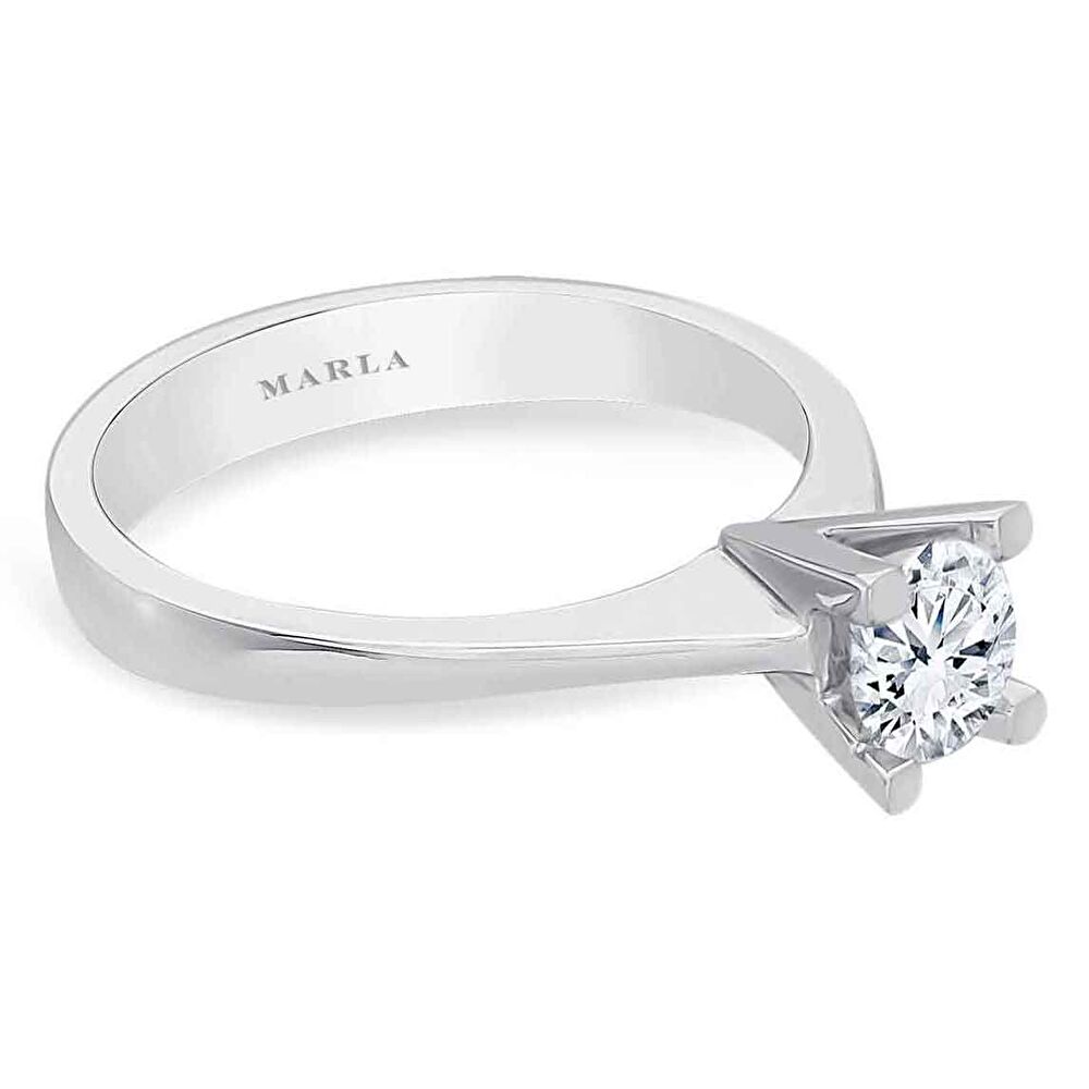 Pırlanta Tektaş Yüzük 0.50 Ct. - 230623-068