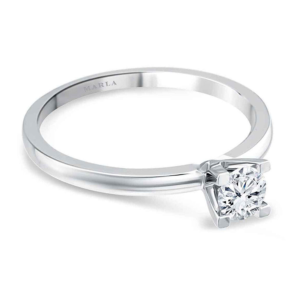 Pırlanta Tektaş Yüzük  0.20 ct - 230623-071