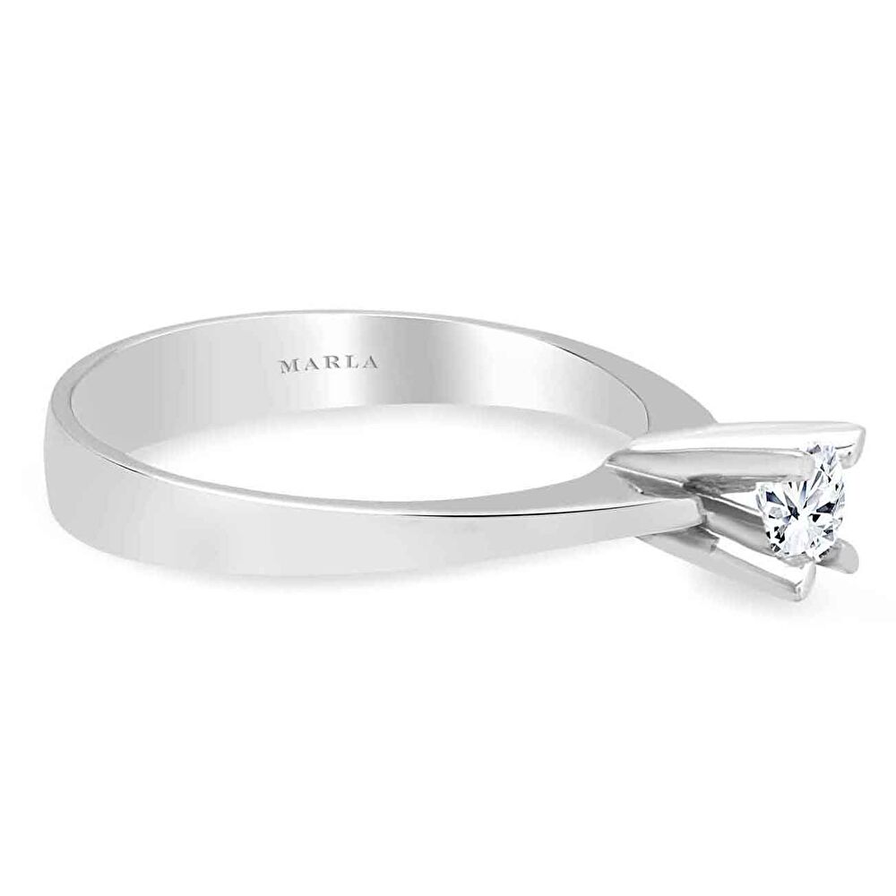 Pırlanta Tektaş Yüzük  0.20 Ct. - 230623-073