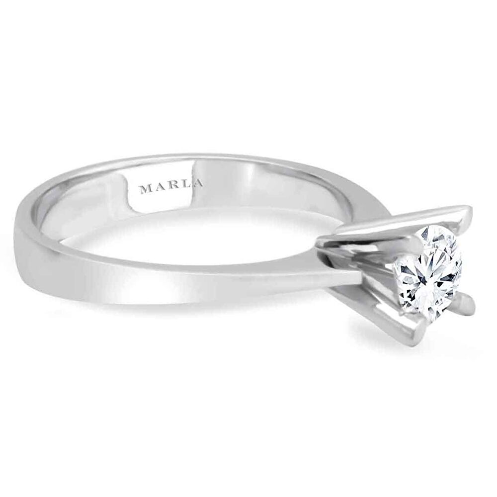 Pırlanta Tektaş Yüzük 0.50 Ct - 230623-076