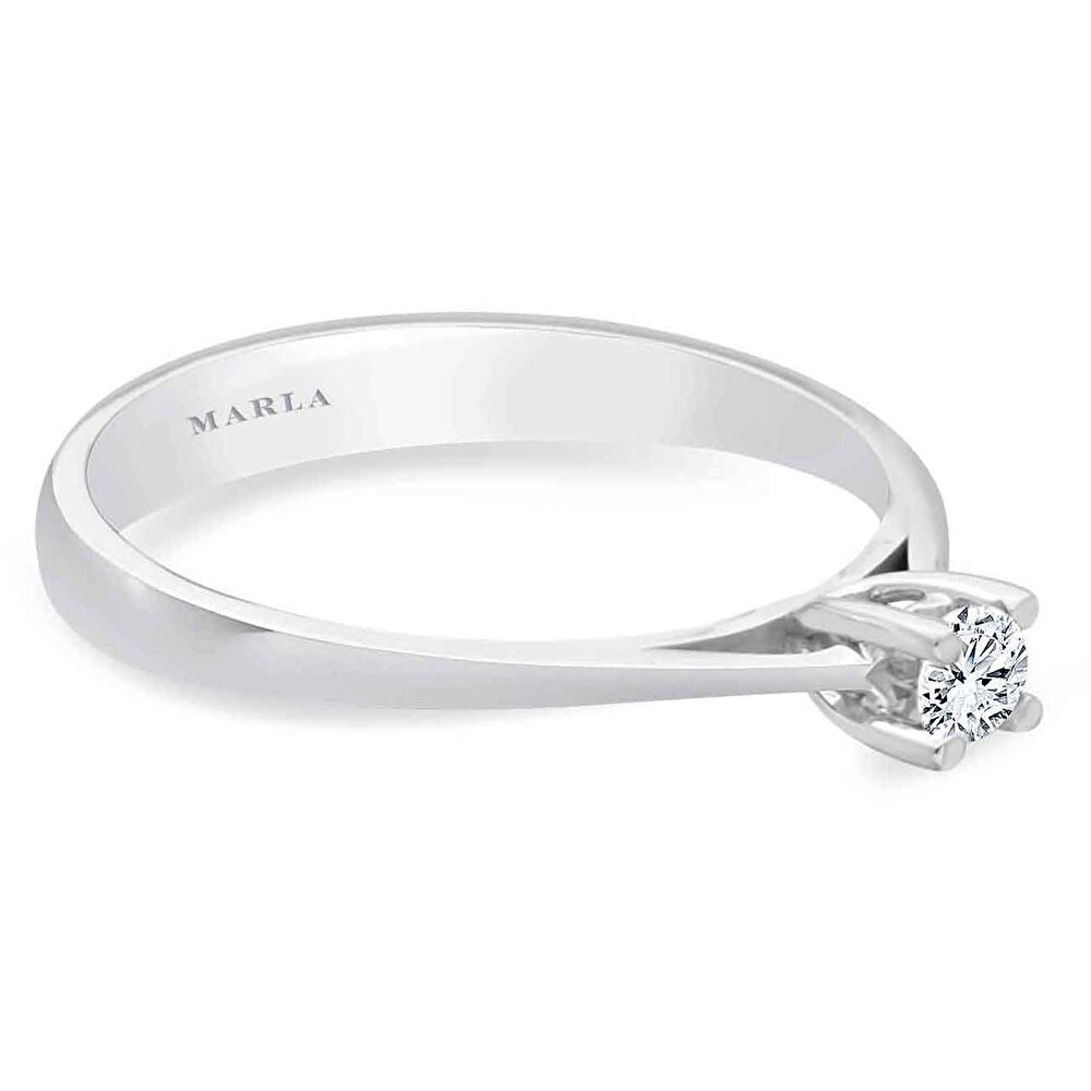 Pırlanta Tektaş Yüzük  0.10 CT. - 0572023-214