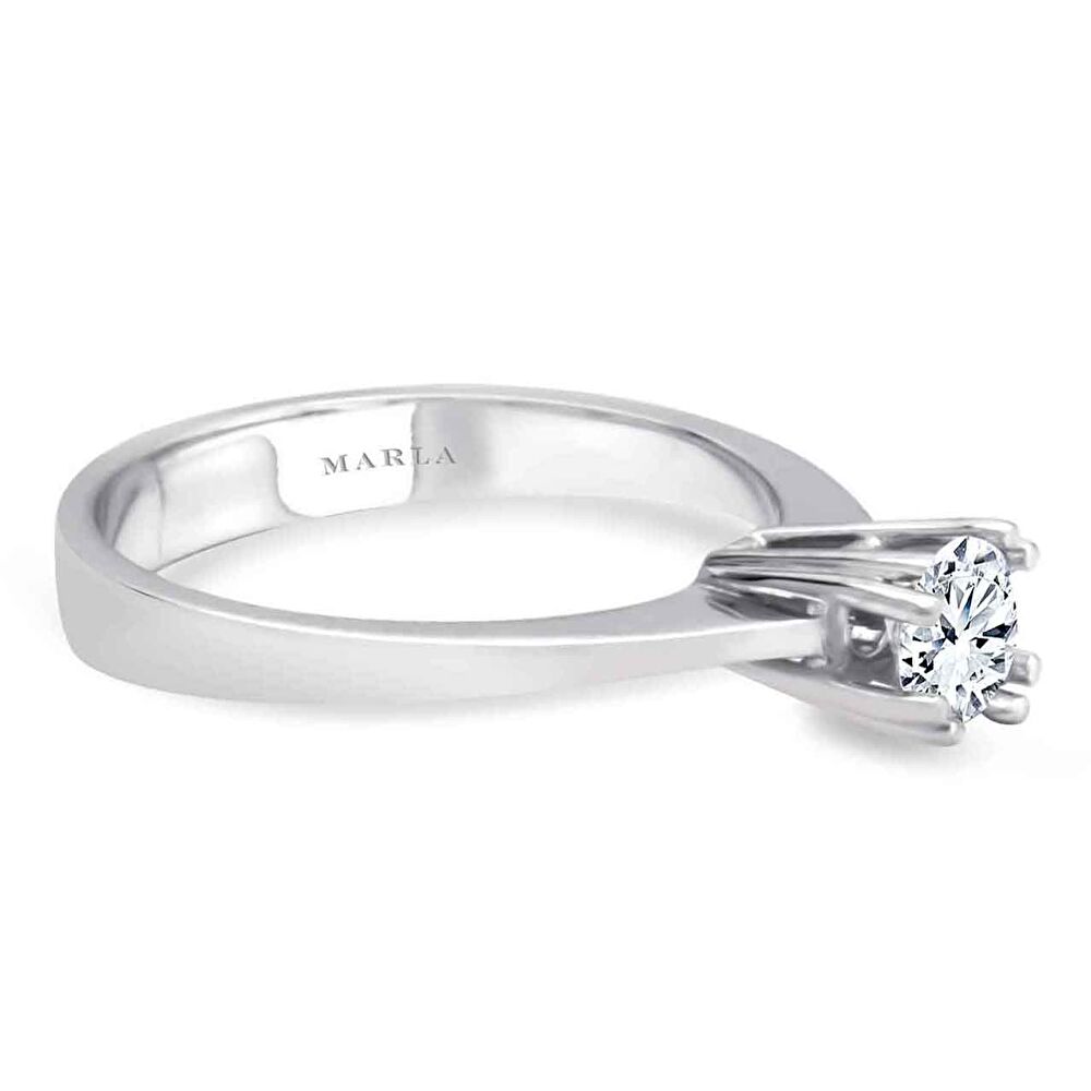 Pırlanta Tektaş Yüzük  0.40 CT. - 0572023-245