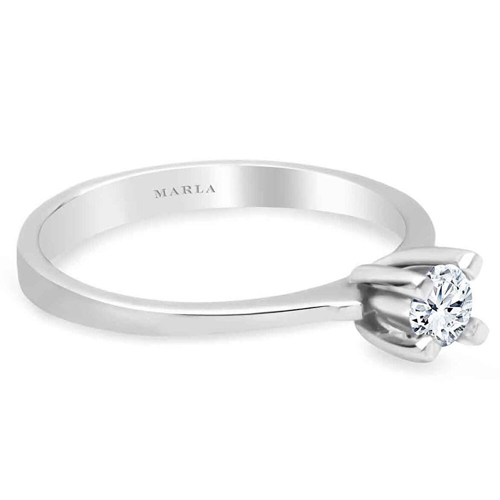 Pırlanta Daisy Tektaş Yüzük 0.20 CT. - 0572023-247