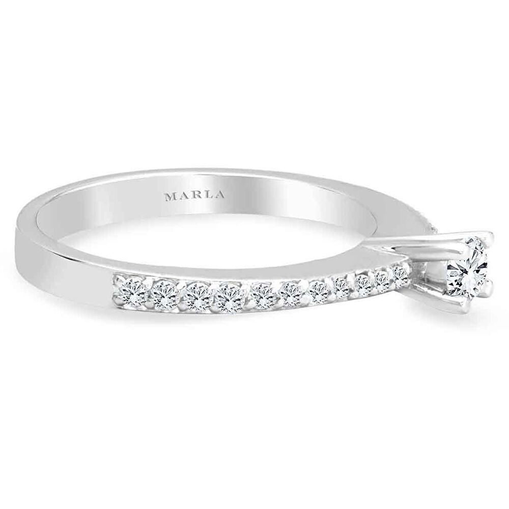 Pırlanta Shine Tektaş Yüzük 0.32 CT. - 0572023-266