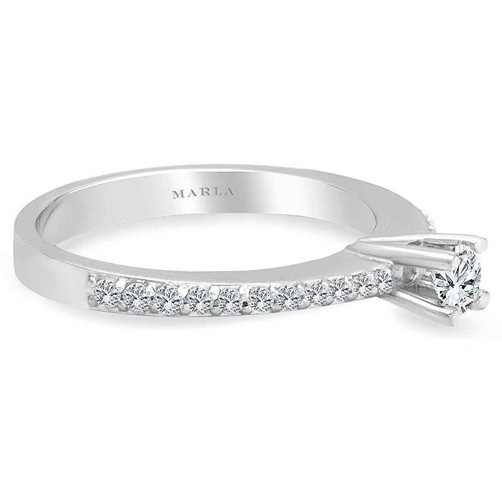 Pırlanta Shine Tektaş Yüzük 0.42 CT. - 0572023-267