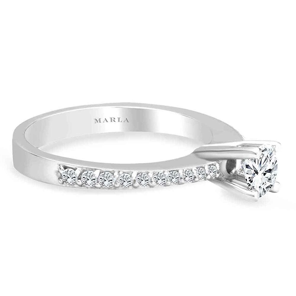 Pırlanta Shine Tektaş Yüzük 0.62CT. - 0572023-269