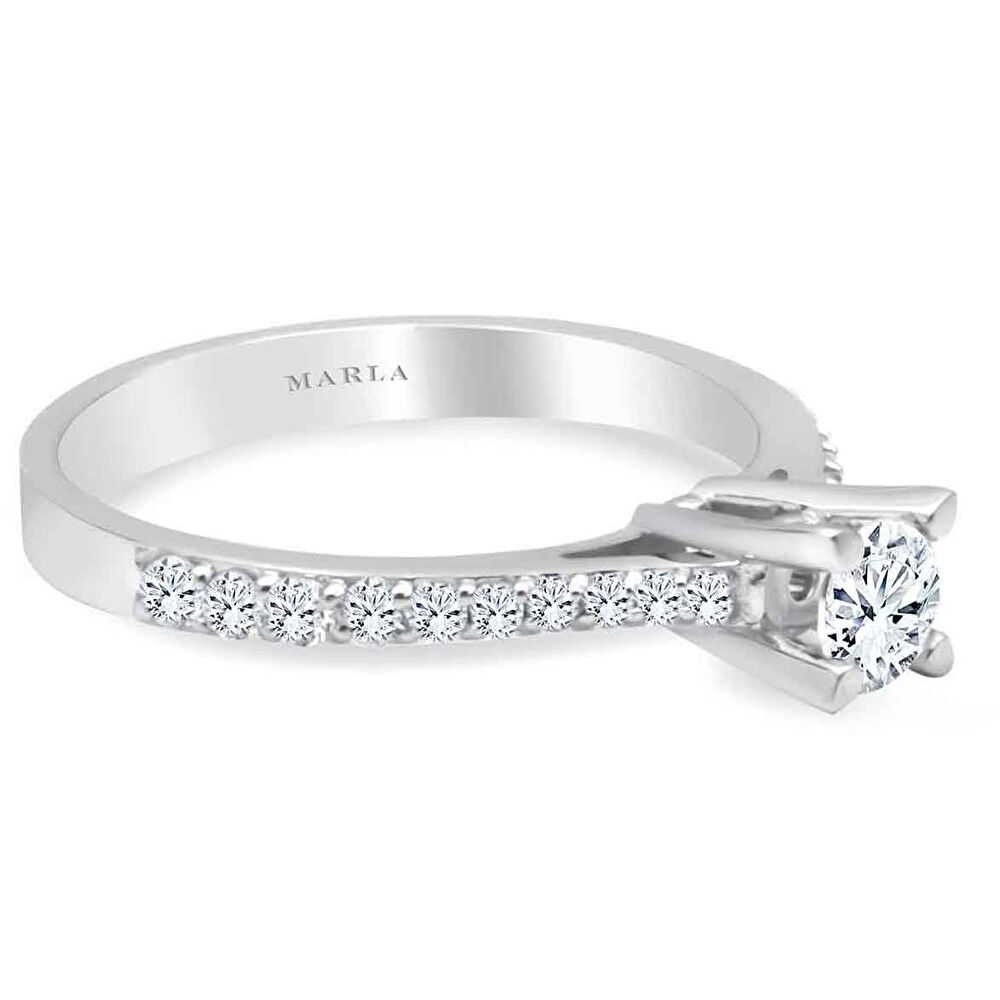 Pırlanta Alfa Tektaş Yüzük 0.40 CT. - 0572023-280