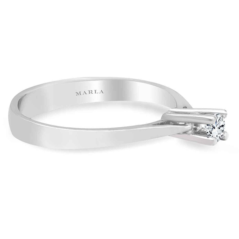 Pırlanta Tektaş Yüzük  0.15 CT. - 0572023-301