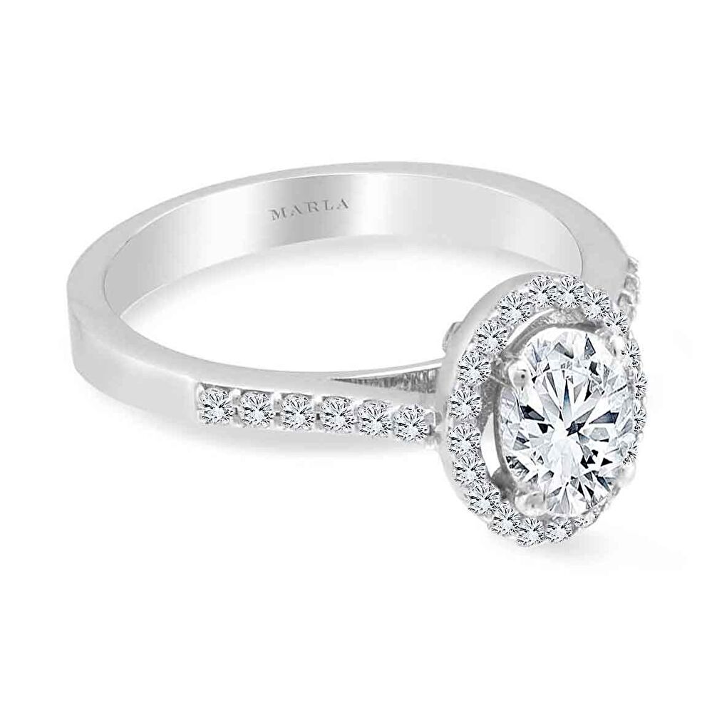 Pırlanta Oval  Tektaş Yüzük 0.52 ct - 0572023-336