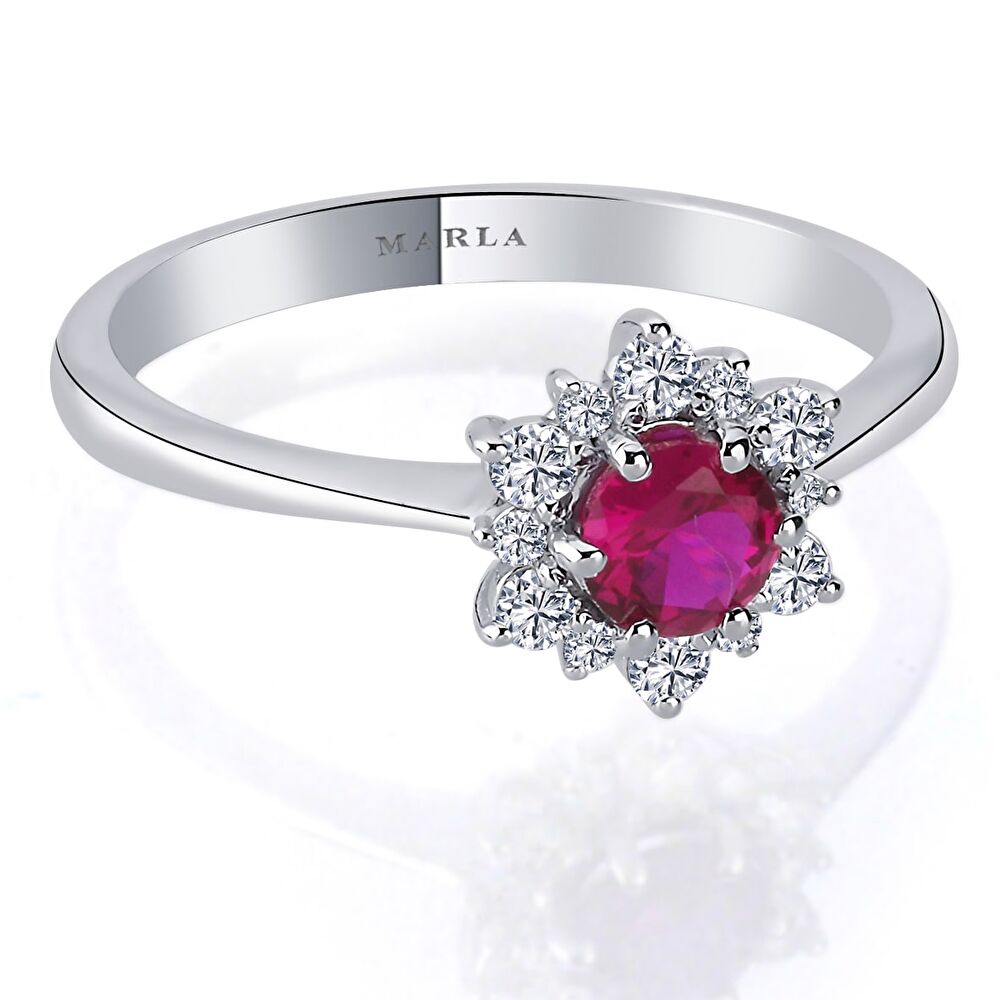 Pembe safir Yüzük 0.39 Karat - 26072024-096