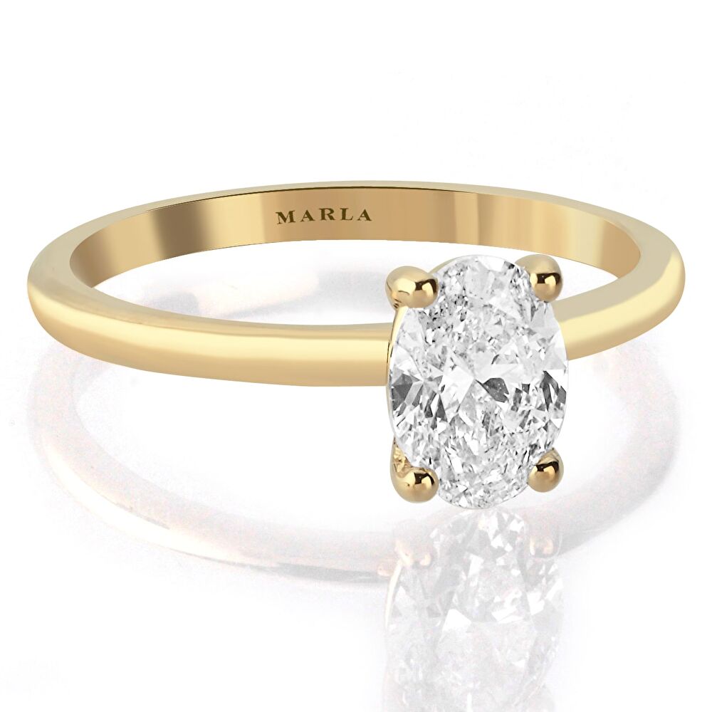 Oval Tektaş Pırlanta 1.01 Karat - 26072024-107