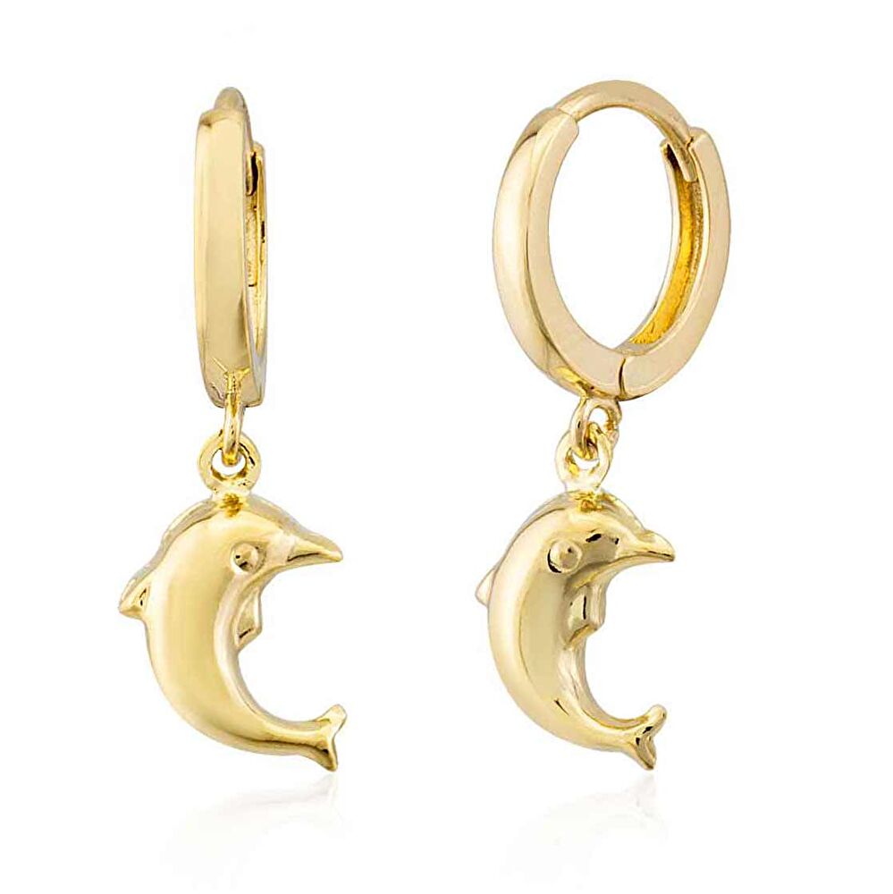 Yunus Cahrmlı Altın Küpe - 0040682