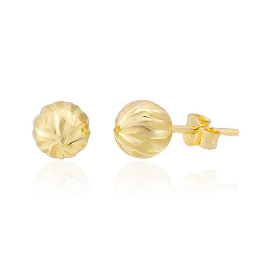 Altın Top Küpe - 0040876