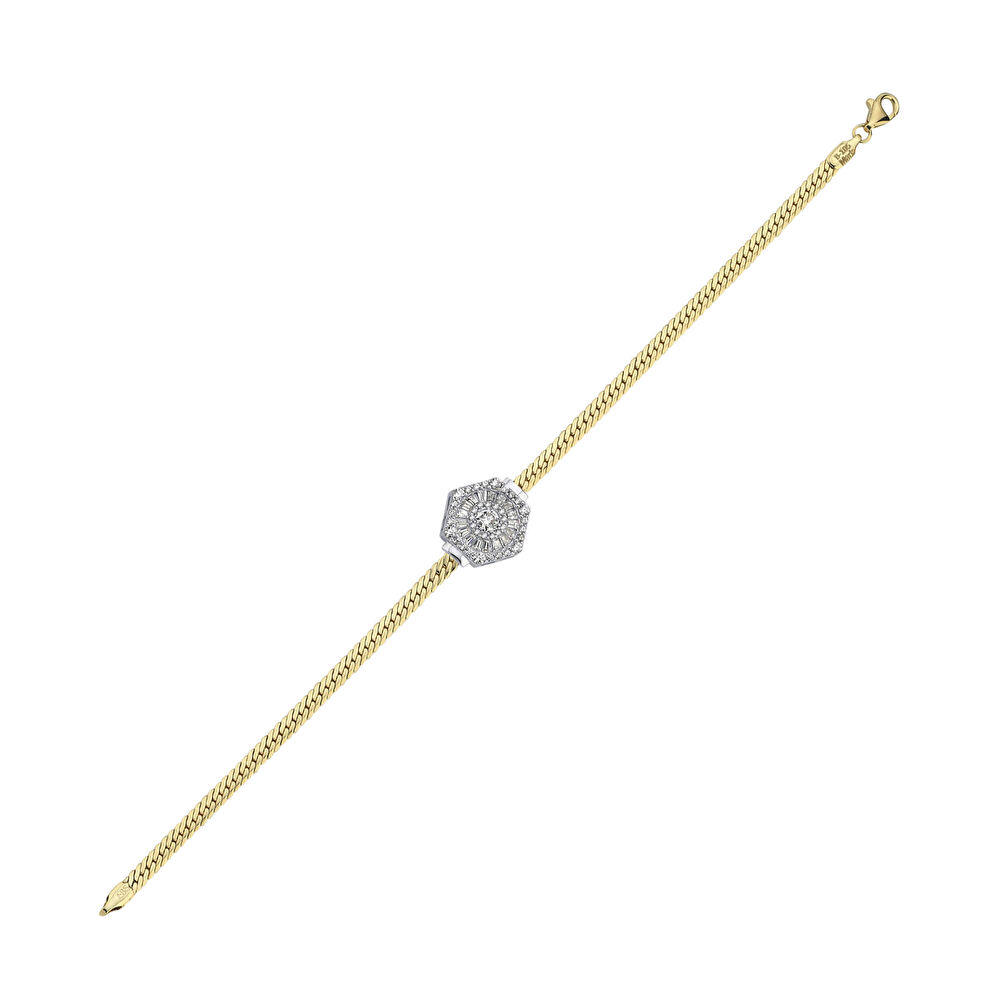 Mine Detaylı Altın İkili Set - 132033