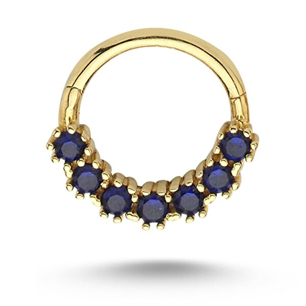 Safir Halka Piercing