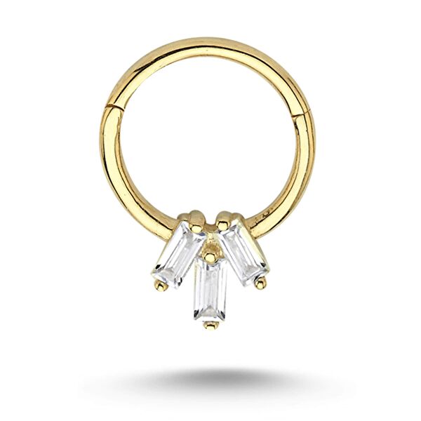 Pırlantalı Halka Piercing