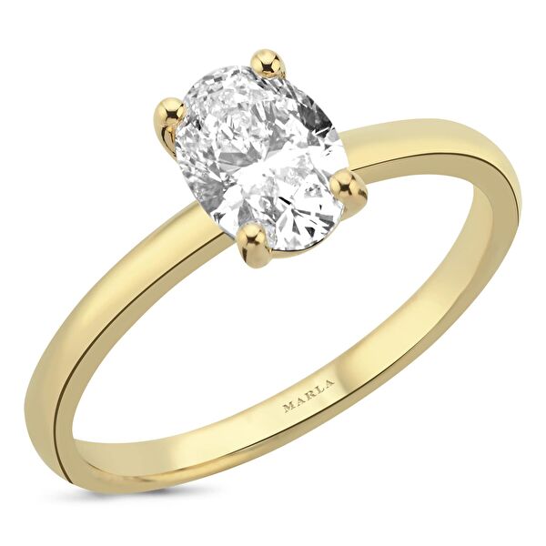 Oval Tektaş Pırlanta 1.01 Karat